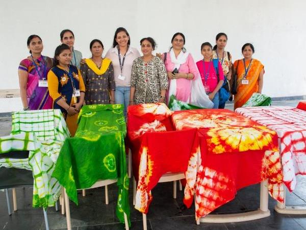 Tie & Dye Workshop For Underprivileged Women