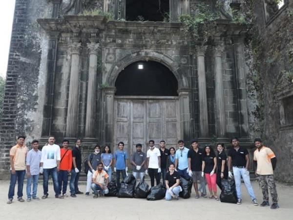 WWI Students & Staff Participated In Cleanliness Drive At Vasai Fort