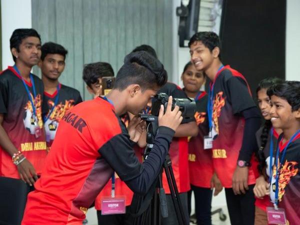 Stop Motion Animation Workshop For Kids Of The Ngo, Dhai Akshar Educational Trust