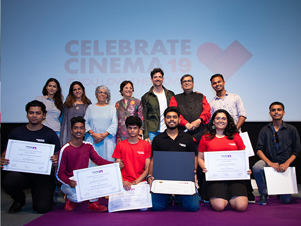 Whistling Woods International awarded NGO kids with Subhash Ghai Vidya Daan scholarship